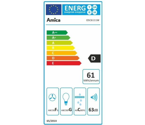 AMICA OSC6111W - 374182 - zdjęcie 2